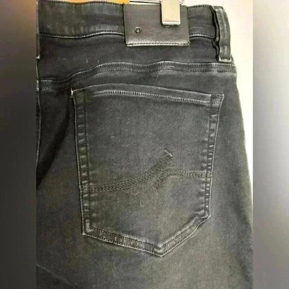 Men’s 34 Heritage Dark Denim Cool Mid-rise Tapered Jeans 34/34 - Picture 9 of 10